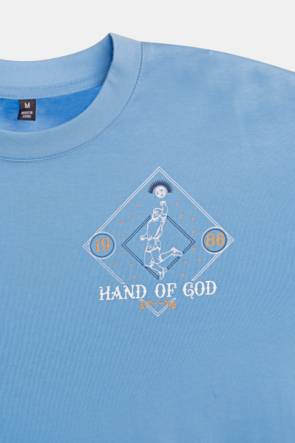 Maradona Hand Of God Graphic Oversize Tee